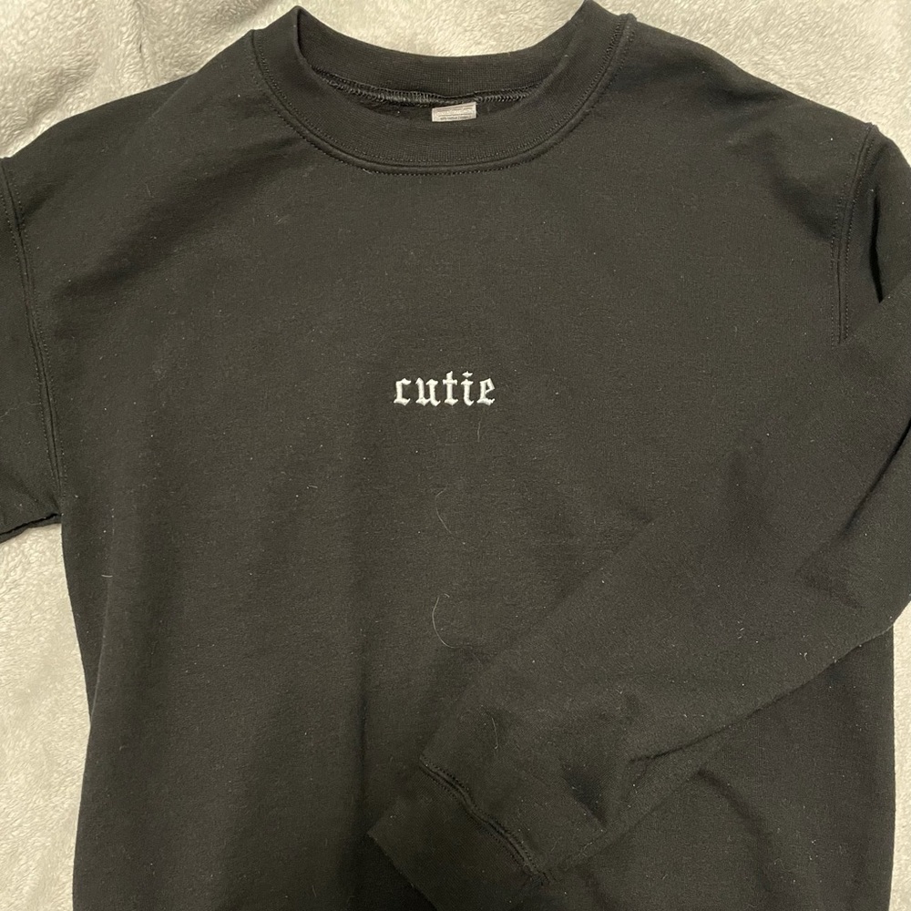 Personalized sweater